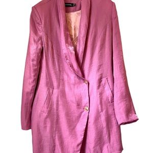Petty Little Thing,asymmetric pink blazer SZ 6